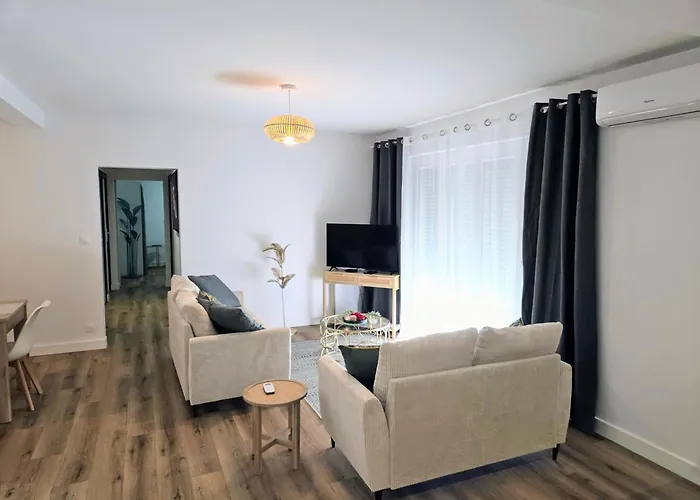 Escale 1 Spacieux Avec Clim شقة